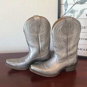 Ariat Silver Cowgirl Boots